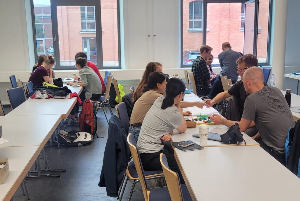 SyMoCADS doctoral researchers during the data management course