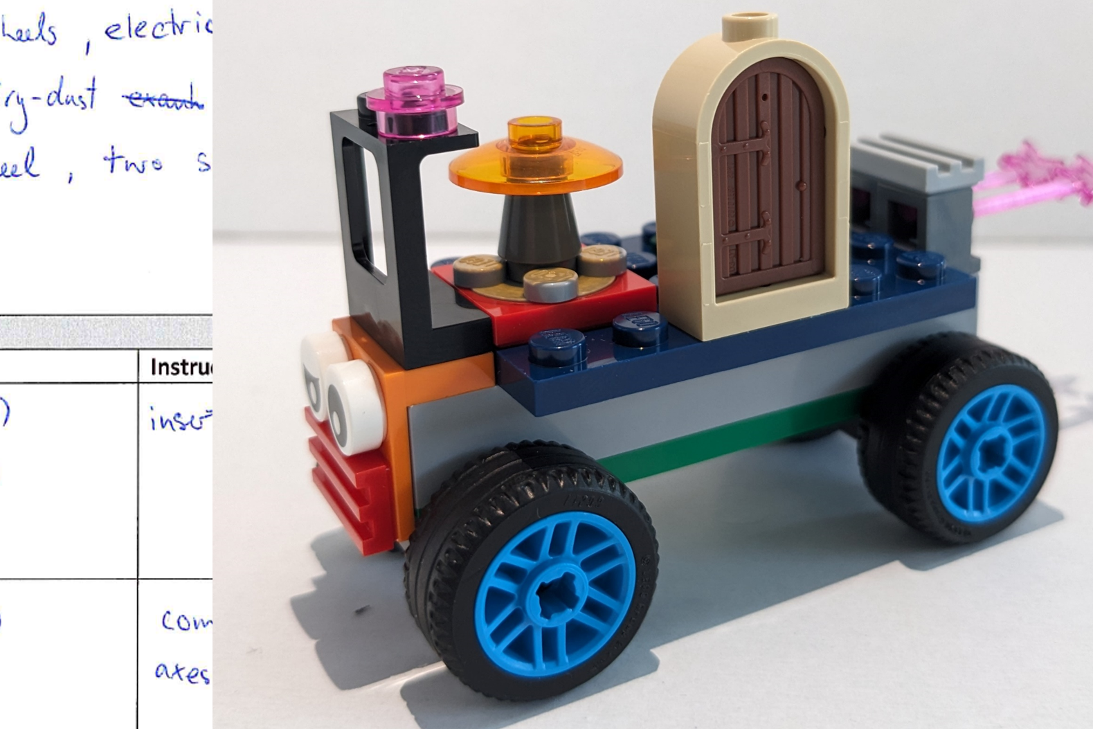 A lego car
