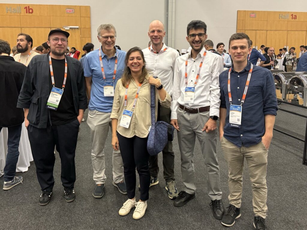 A picture of IDC representation (five men and a woman) at Globecom 2024
