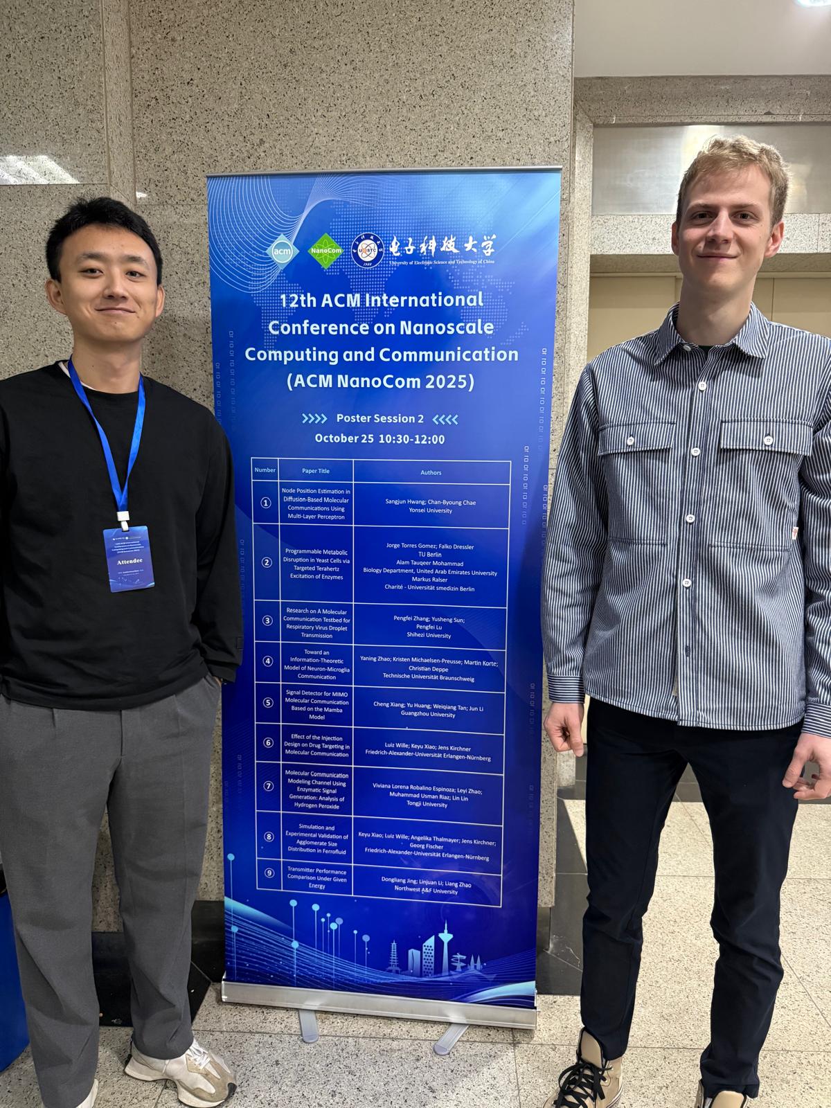 Keyu and Luiz (males) at the nanoCom