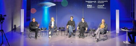 A picture of participants of the panel discussion (5 people)