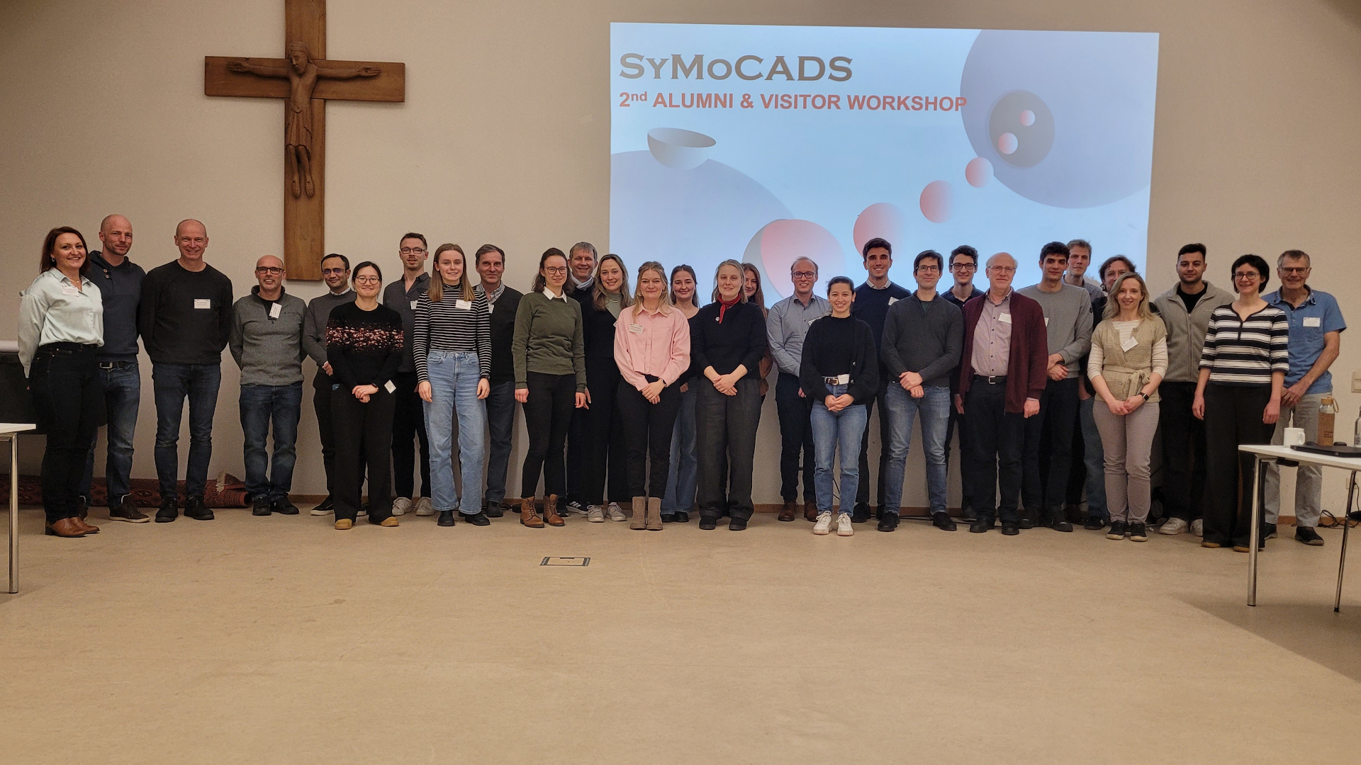 Group pictures of the participants of the workshop