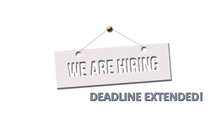 Application Deadline Extended!