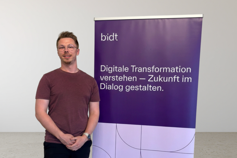 Bastian Heinlein accepted into the bidt Graduate Center