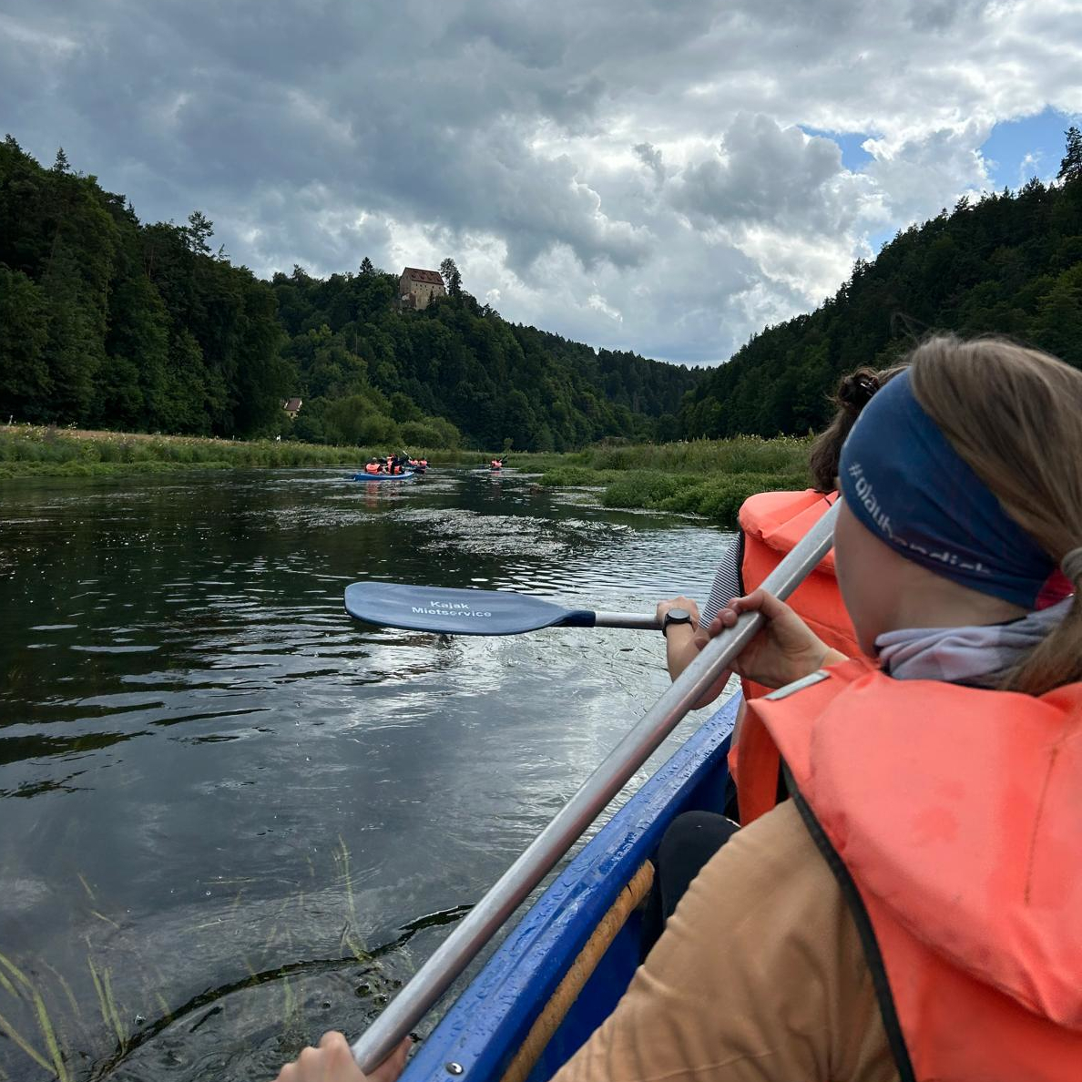 A view on the nature during the canoe tour